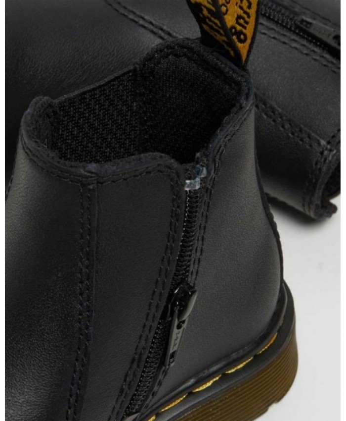 
            Infant Toddler 2976 Softy T Leather Chelsea Boots BLACK        