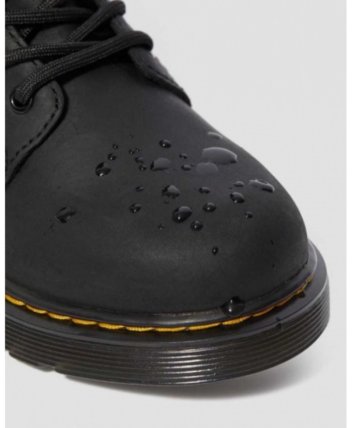 
            Junior 1460 Waterproof Leather Boots BLACK        