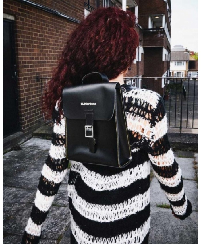 
            Leather Mini Backpack BLACKBLACK        