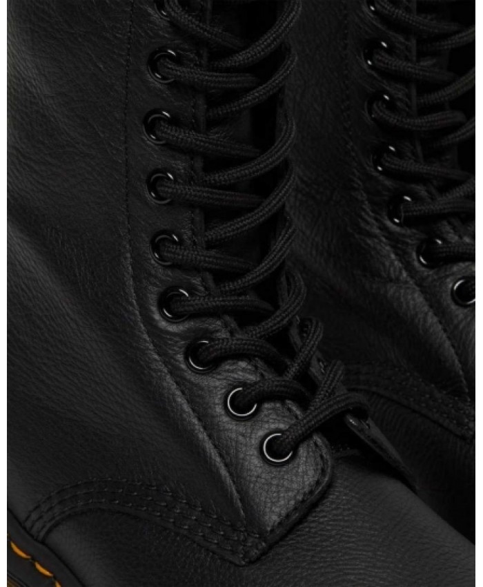 
            1490 Virginia Leather Mid Calf Boots BLACK        
