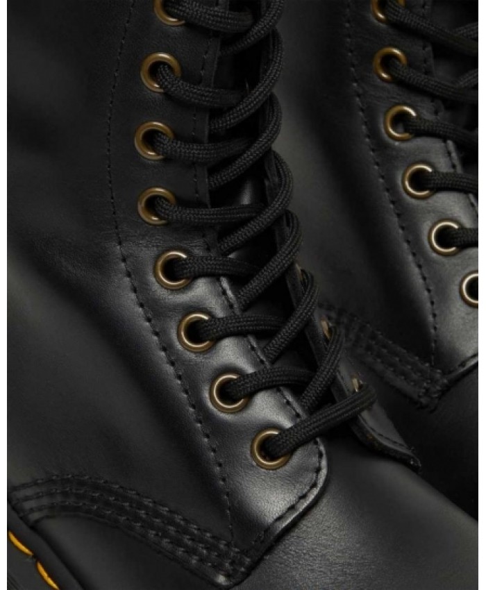 
            Clemency Women Leather Heeled Lace Up Boots BLACK        